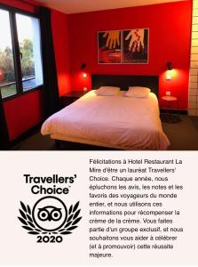 Hotels Logis - Hotel Restaurant La Mire : Chambre Double