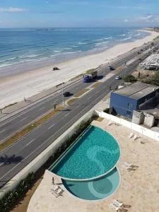 Apartamento 02 quartos completo, BEIRA-MAR com piscina - Coqueiro Sêco