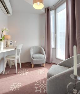 Hotels Hotel Ours Blanc - Wilson : Chambre Double avec Terrasse