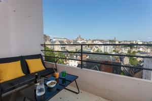 Appartements Cocon, vue Rodez, terrasse, box, musee Soulages : photos des chambres