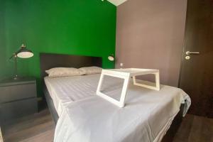 Green apartment with view