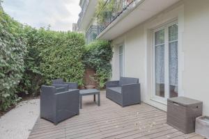 Appartements Garden apartment next to Disneyland : photos des chambres