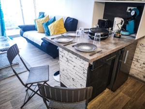 Appartements Leman Holidays - Le Blue Sky : photos des chambres