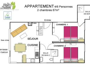 Appartements Gites & Tiny houses Les Hauts de Toulvern : photos des chambres