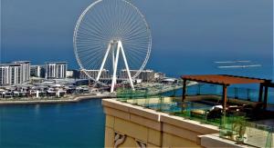Jbr penthouse with terrace pool