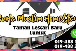 ZuHa Muslim Homestay, Taman Lestari Baru, Lumut - Segari