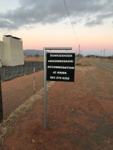 Donkieshoek Accommodation & Campsite, Calvinia