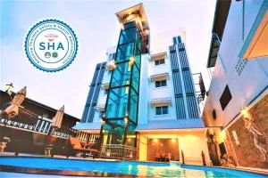 Hua Hin White Villa Hotel - SHA Certified - 班武里府