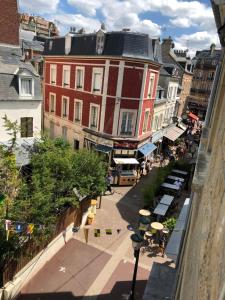 Appartements 2 pieces- rue pietonne Trouville -Le petit juliana : photos des chambres