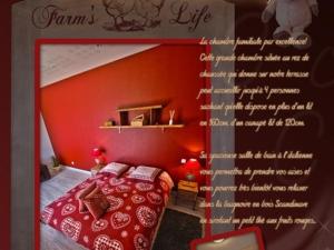 Maisons d'hotes La Ferme O Delices : Chambre Familiale Standard