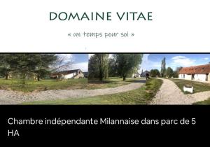 Sejours chez l'habitant Domaine vitae : photos des chambres