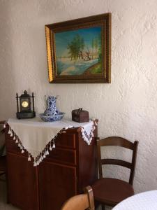 The little house on the hill of Myrties Kalymnos Greece