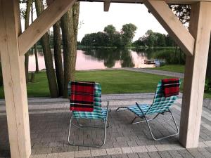 domki pod Jesionem Sławianowo nad jeziorem