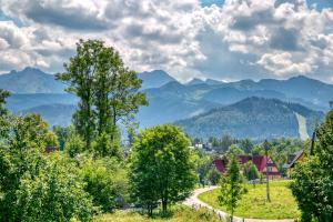 Apartament Góralska Ostoja prywatne wejście widok na Tatry