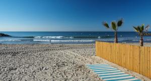 Appartements Appt T2, Piscine, la Plage a 130m! Parking prive clos, Lave-linge, Lave-vaisselle, Draps, Linge et Menage inclus! : photos des chambres