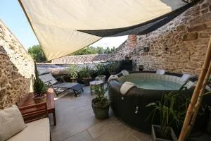 Maison atypique dans cité médiévale - Langon