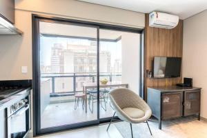 Apartamento de 1 dormitório no coração de pinheiros