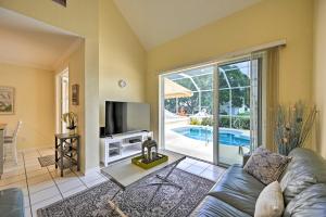 Pool and Boat Dock! Waterfront Cape Coral Townhome