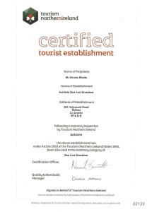 Ashfield Bed & Breakfast