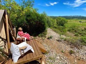 Campings Lodge en Pays Cathare : photos des chambres