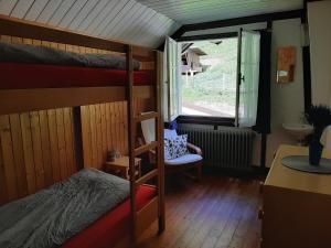 Twin or Double Room with Shared Bathroom room in Hostel Rotschuo Jugend- und Familienferien