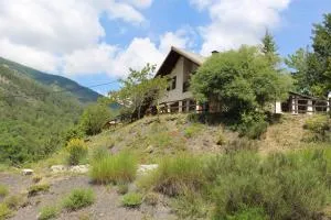 Chalet Familial Val d'Allos 8 Personnes calme plein sud. Belle vue - Villars-Colmars