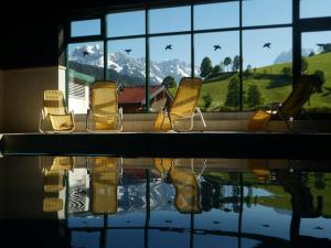 Ferienwohnung Aberg an der Skipiste mit Schwimmbad Sauna und Hochkönig Card