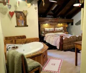 Romantica suite con vasca idromassaggio - Gressan