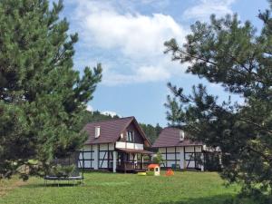 Spacious holiday home in Lubkowo near forest