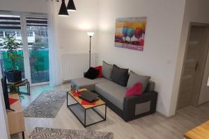 Komfortowy Nowoczesny Apartament Kustronia z Garażem Balkonem Wanną