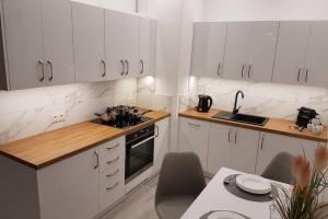 Komfortowy Nowoczesny Apartament Kustronia z Garażem Balkonem Wanną