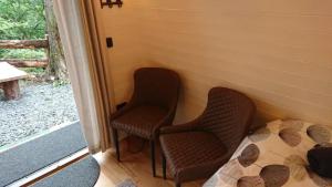 Owl Hut Cosy Ensuite Pod Snowdonia Coast Sleeps 2