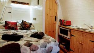 Owl Hut Cosy Ensuite Pod Snowdonia Coast Sleeps 2