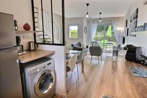 Gite - Le Green - Maison avec Terrasse dans parc avec piscine proche plages et Golf - 普雷讷夫昂德雷