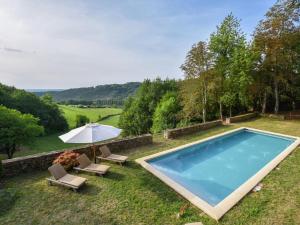 Mansion with private swimming pool sauna and gym near Belv s