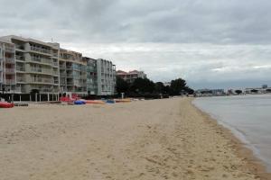 T2 1ère ligne loggia vue mer 180 ° parking