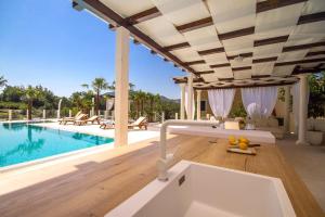 Villa Caribic with 72sqm private pool, whirlpool, sauna, outdoor lounge area