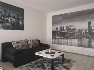 Black and White City Home