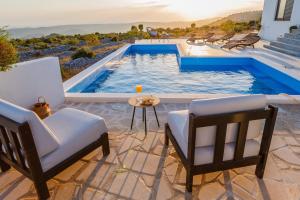 Villa Zlatno Sunce in the hills near Trogir