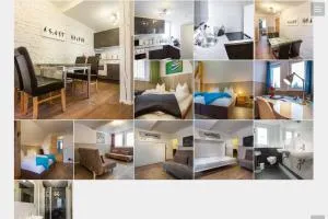 H&H Apartment im Herzen der Stadt Nr 17-Karl mit Küche, Wohnzimmer und Esstisch - Weitenhagen