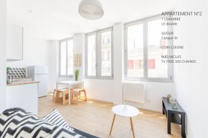 Le Cosy Blancarde -Appart 1 chambre 4 pers- Metro Clim Parking