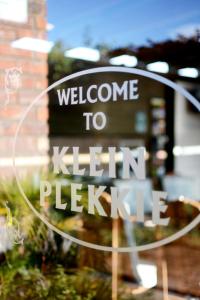 Klein Plekkie Self Catering Accommodation