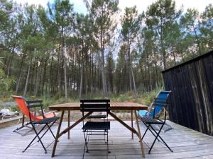 Maisons de vacances Vacances Ocean Maison bois Lege Cap Ferret 1-4p : photos des chambres