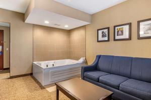 King Suite with Spa Bath - Non-Smoking room in Comfort Inn & Suites Allen Park/Dearborn