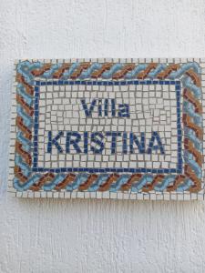 Sea front Villa Kristina