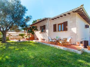 Villa Teix de Bonaire para 10, jardines y vista mar