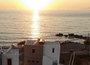 Yellow Room - The sunset in a room Patmos Greece