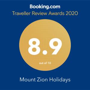 Mount Zion Holidays