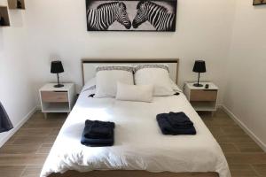Maisons de vacances Agreable Maison entre Bordeaux et le Bassin : photos des chambres