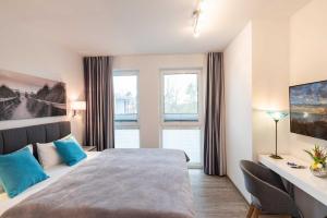 Appartement "Mondstein" mit Penthouseflair - Oase am Haff
